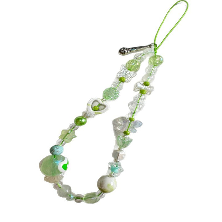 Colorful Handmade Beaded Phone Lanyard Kalsten