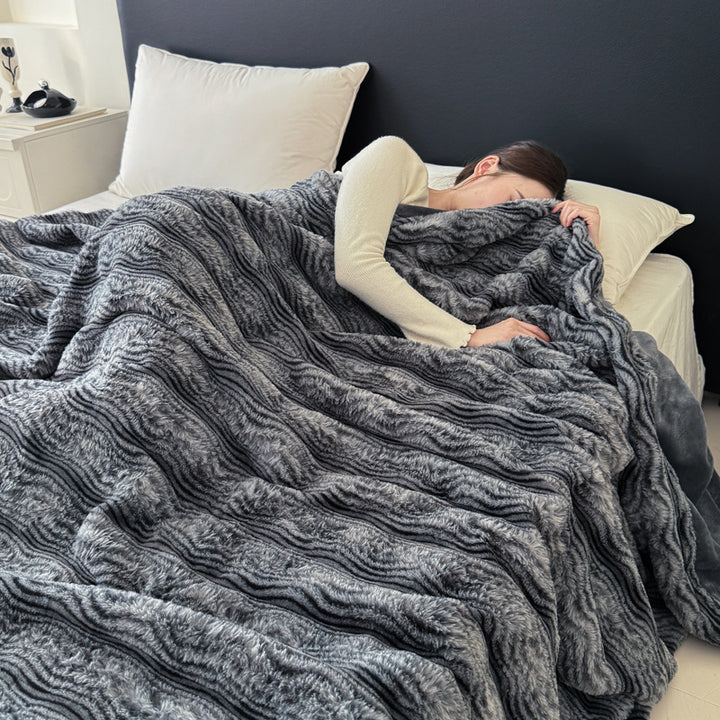 Textured Throw Blanket