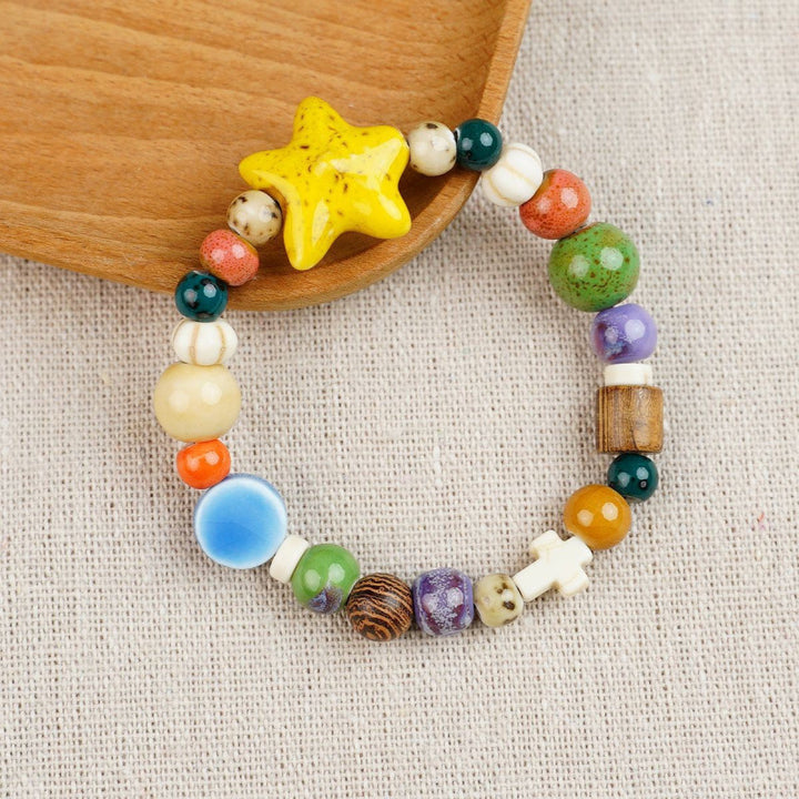 Heart-Shaped Beaded Bracelet Kalsten