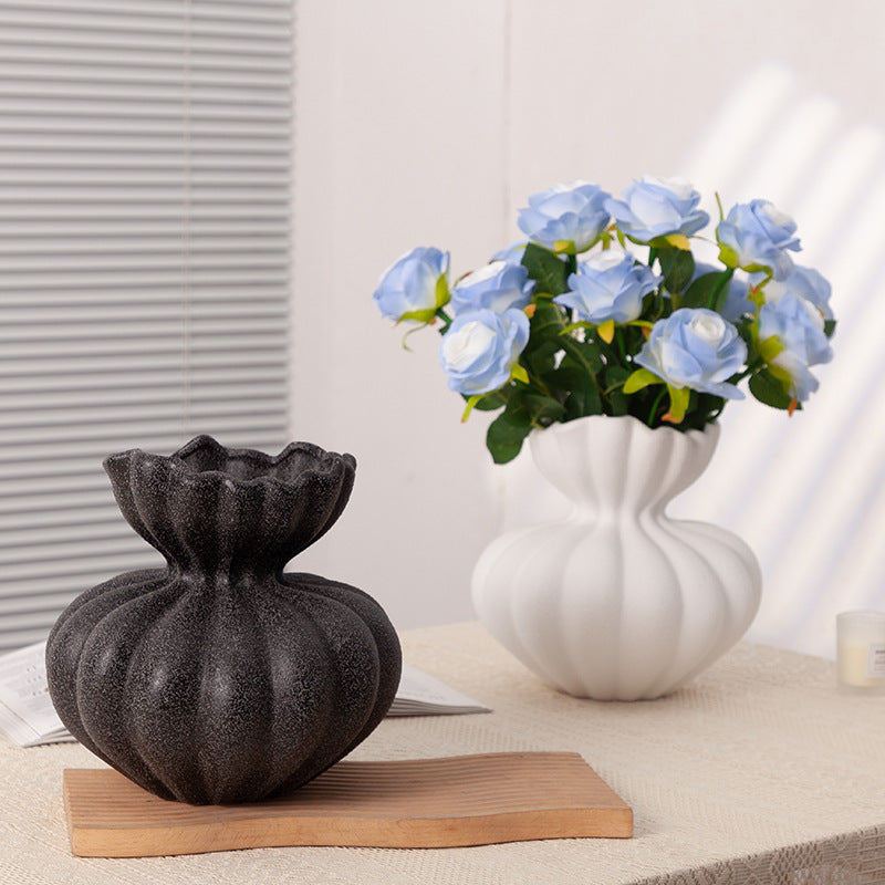 Decorative Sculptural Vase for Home Decor Display