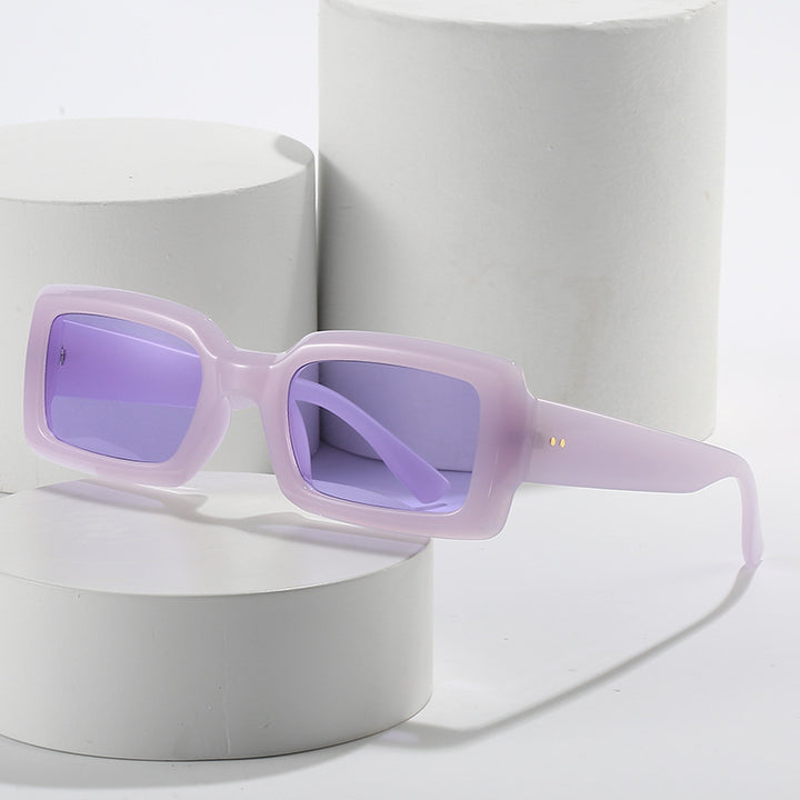 Oversized Geometric Sunglasses with Gradient Lenses Kalsten