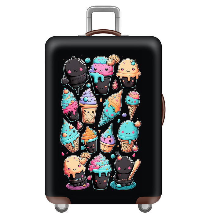 Unisex hard shell suitcase with colorful cartoon design Kalsten