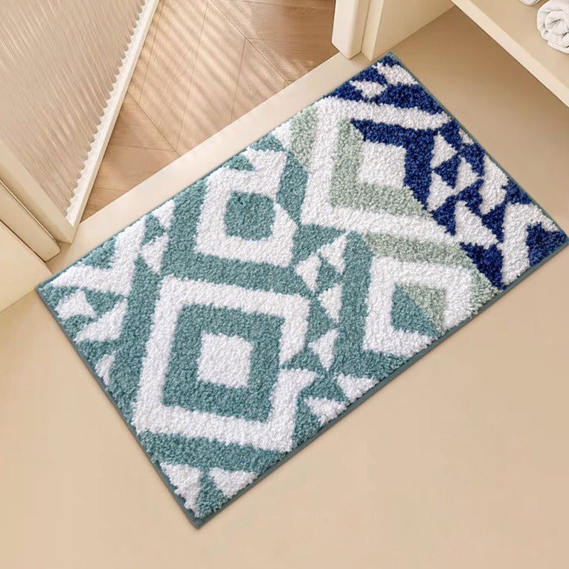 Whale-Themed Cozy Bath Mat Kalsten