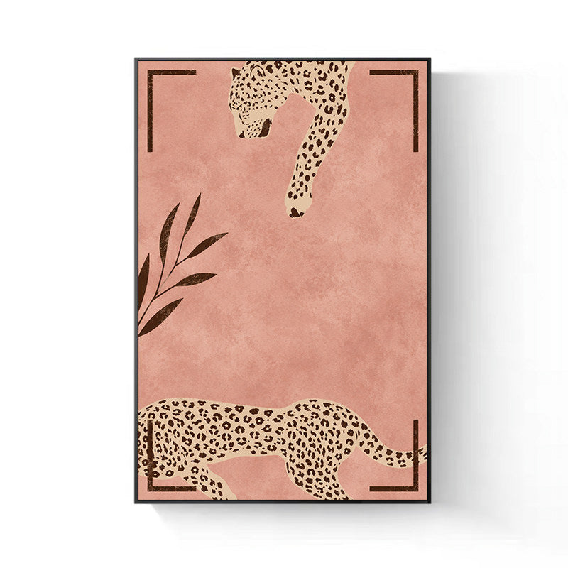 Decorative Leopard Print Wall Art
