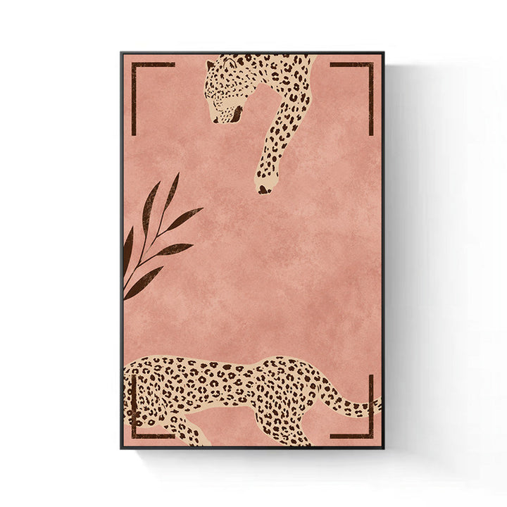 Decorative Leopard Print Wall Art