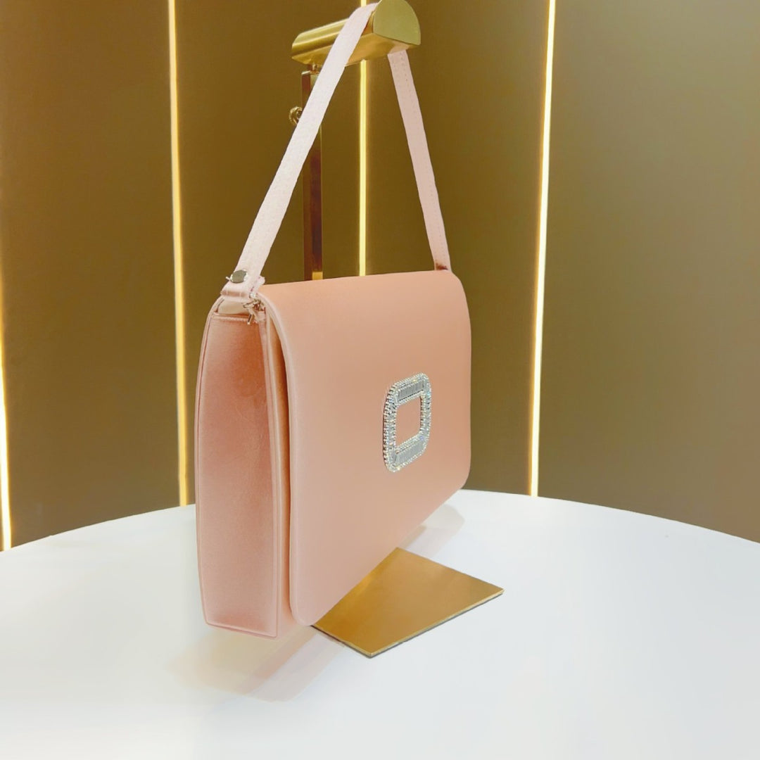 Elegant Satin Evening Purse