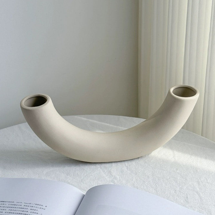 Modern Ceramic Tabletop Vase