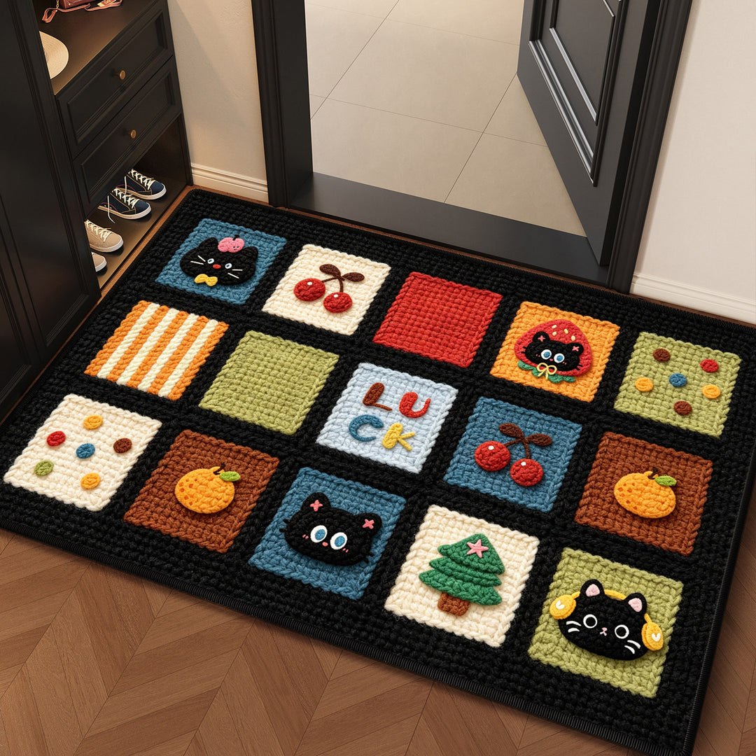 Playful Cartoon-Themed Area Rug