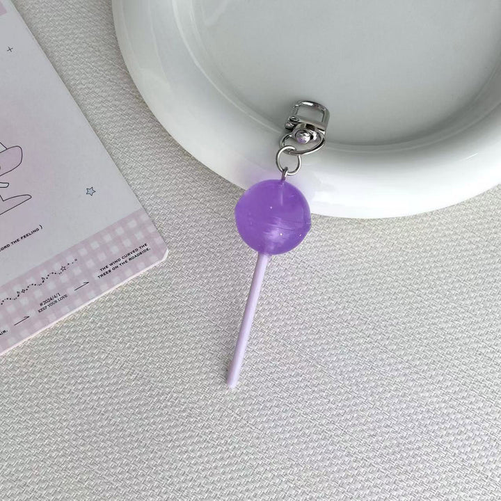 Lollipop-Inspired Charm Keychain Kalsten