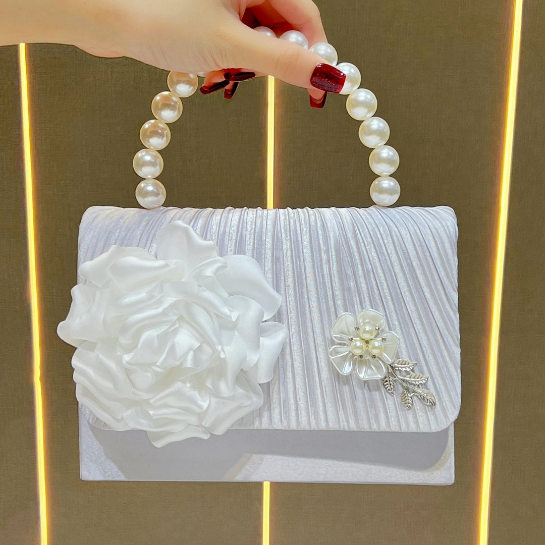 Elegant Floral Evening Handbag