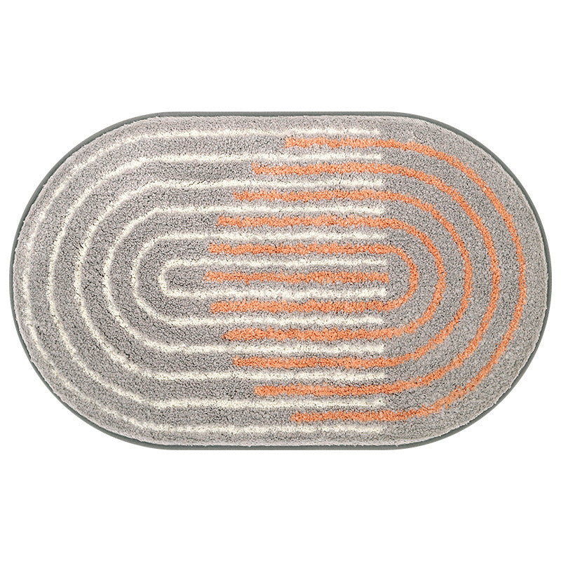 Plush Microfiber Bath Rug Kalsten