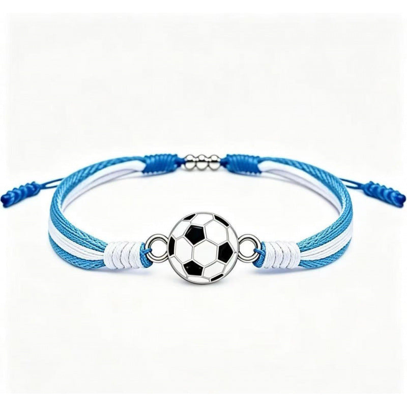 Sports-Themed Adjustable Bracelet Kalsten