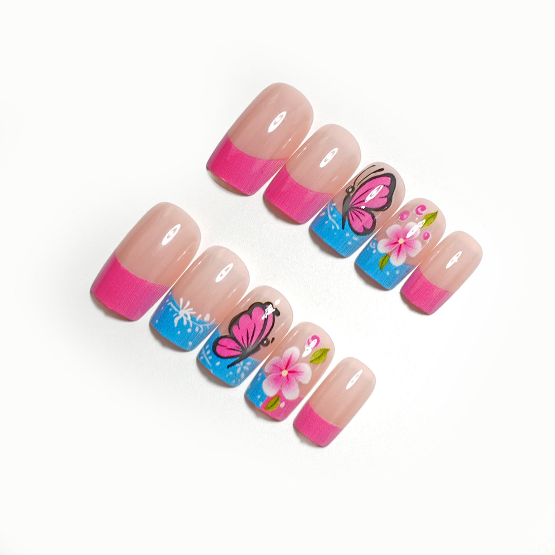 Decorative Press-On Nail Set