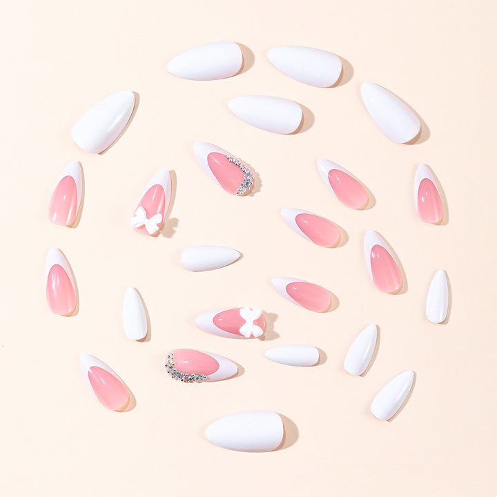 Artfully Designed Stiletto Nail Art Extensions Kalsten