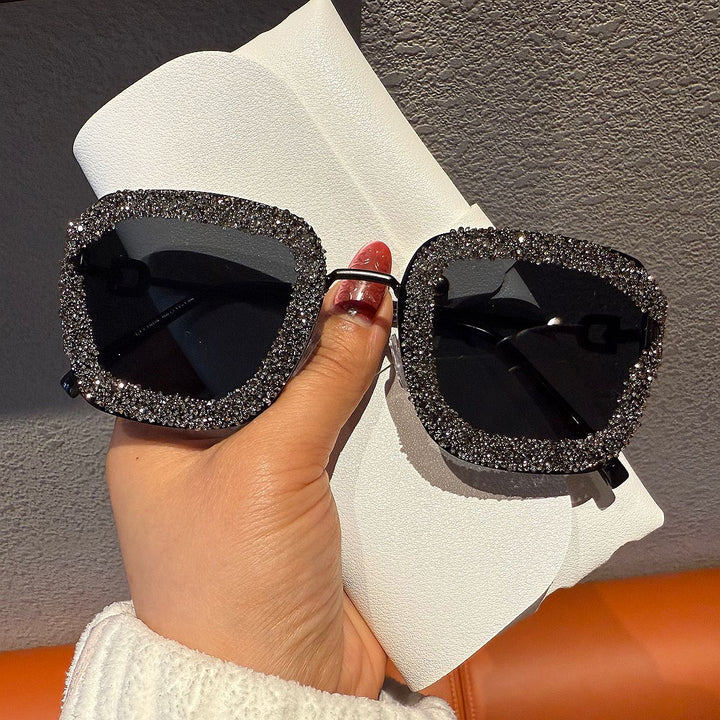 Women’s glamorous sunglasses with sparkling rhinestone embellishment Kalsten