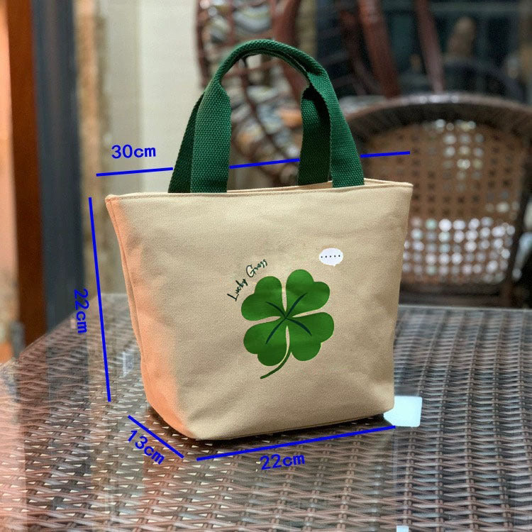 Cute Bear Print Lunch Tote Kalsten