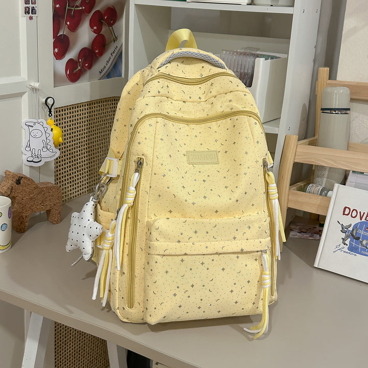 Star-Print Casual Backpack Kalsten