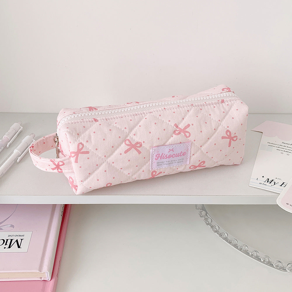 Polka Dot Pencil Case