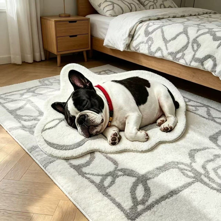 Cartoon Dog-Shaped Area Rug