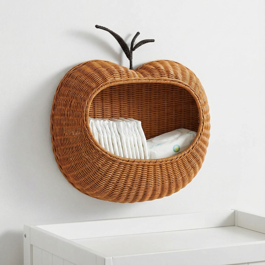 Wall basket in apple shape Kalsten