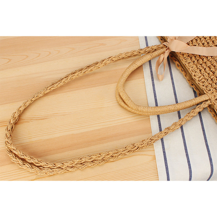 Elegant Straw Shopping Bag Kalsten