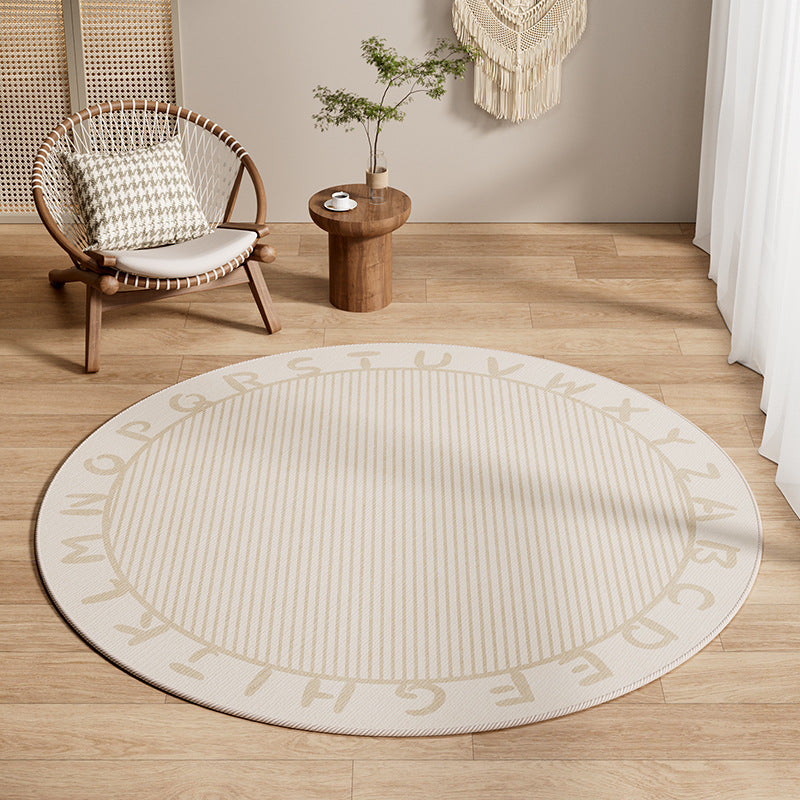 Round Bohemian Area Rug Kalsten