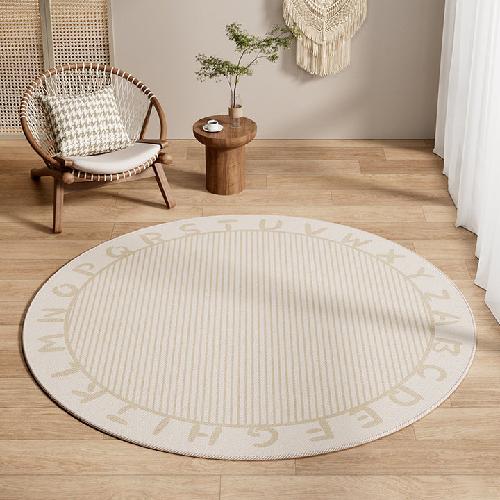 Round Bohemian Area Rug Kalsten