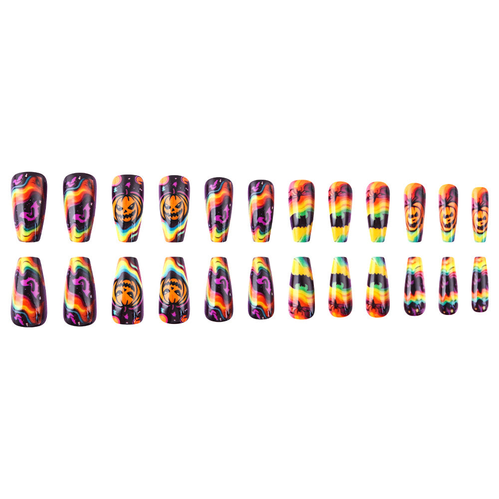Creative Halloween-Themed Press-On Nails Kalsten