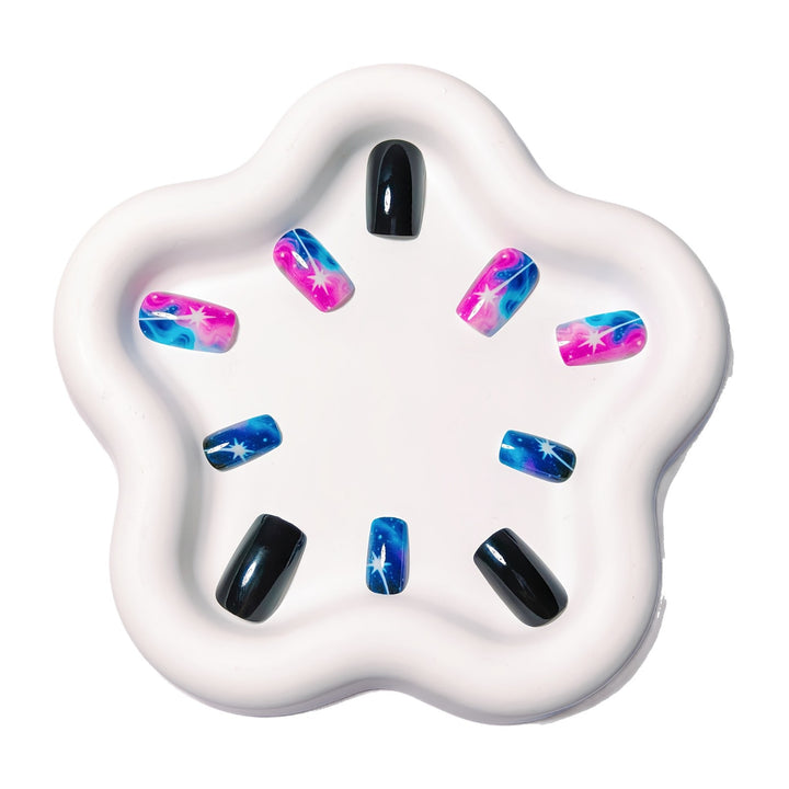 Galactic Art Nails In Modern Color Shading Design Kalsten