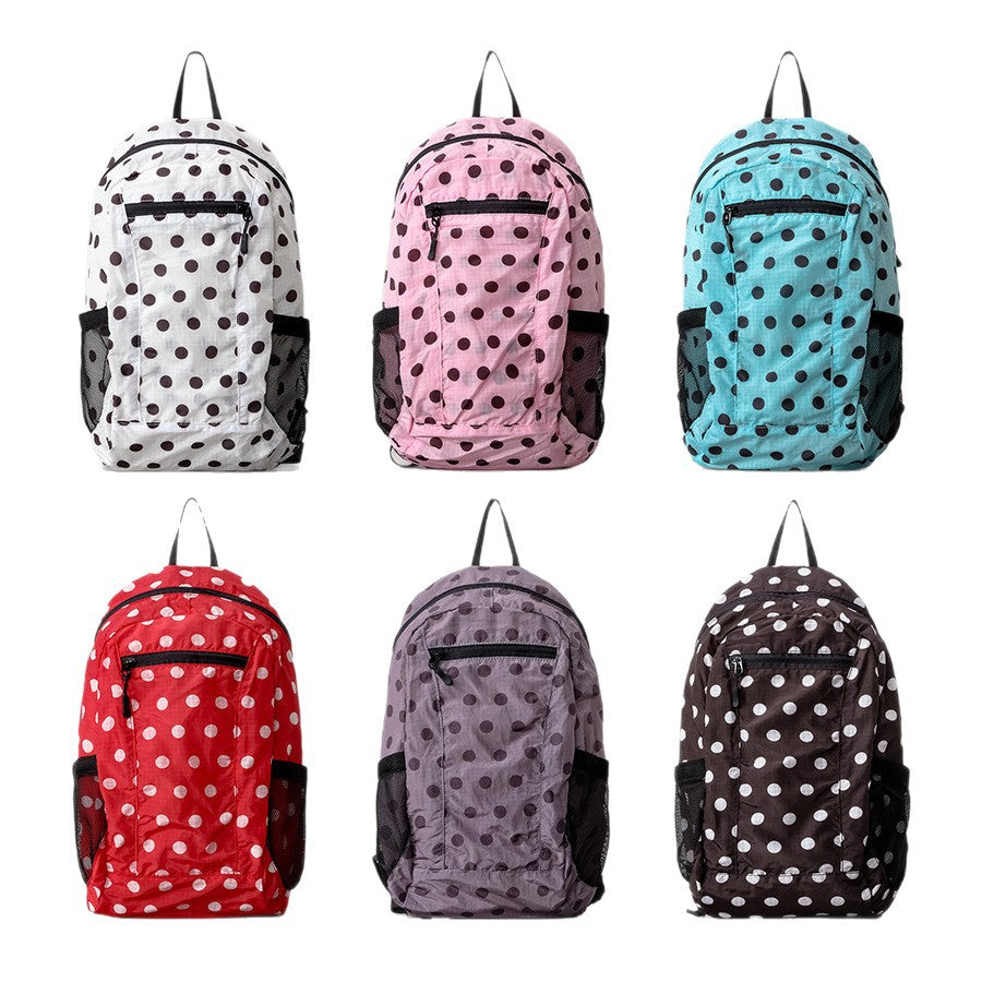 Playful Polka Dot Backpack