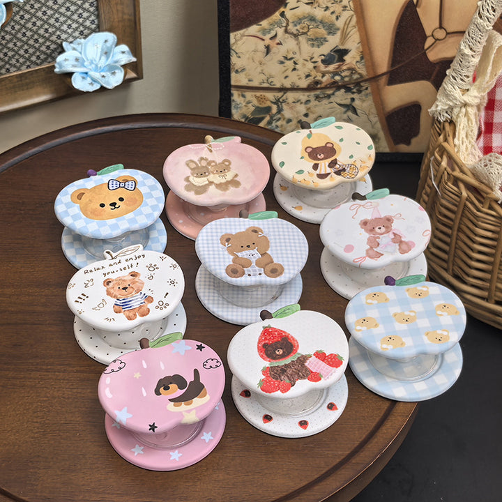 Adorable Bear-Themed Phone Grip Kalsten