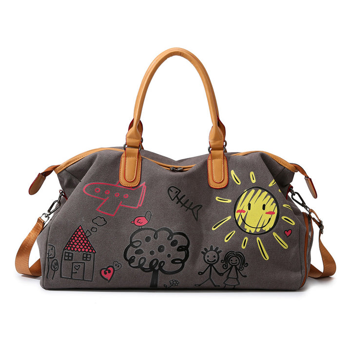 Artistic Print Travel Duffle Bag Kalsten