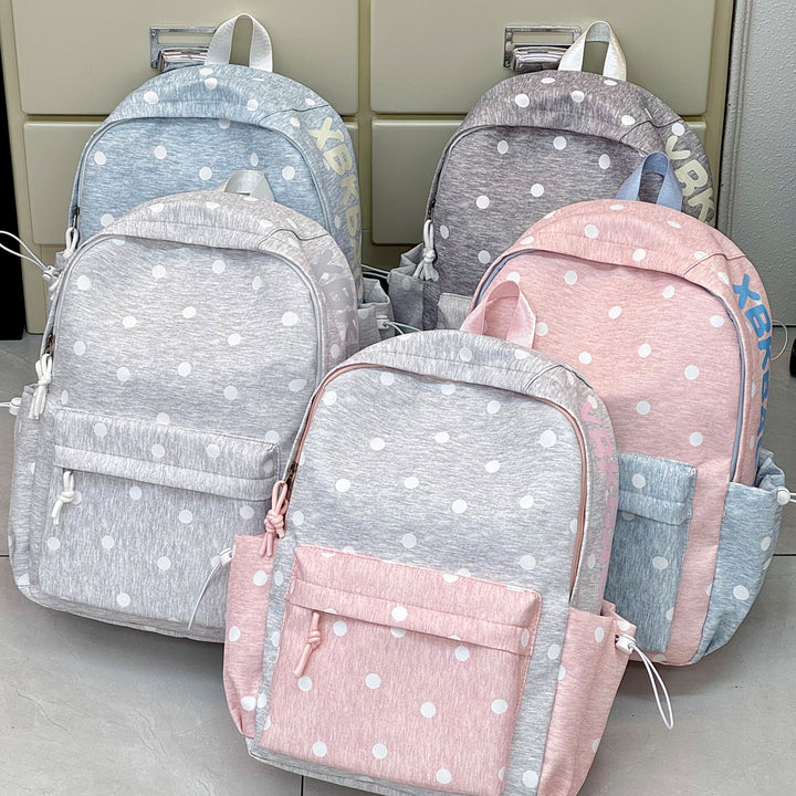 Stylish Polka Dot Patterned Backpack Kalsten 1791205639