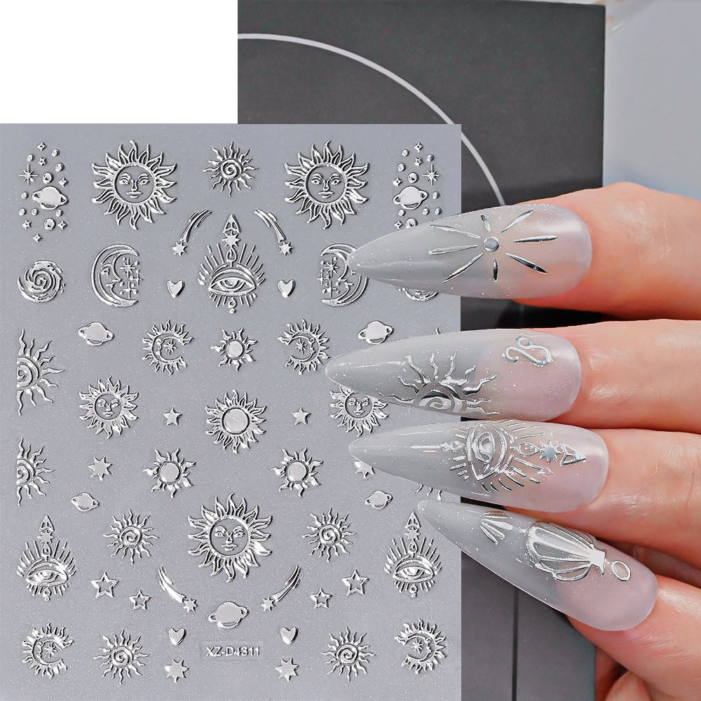 Nail Art Decorative Foil Stickers