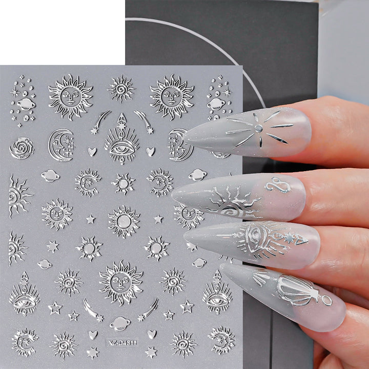 Nail Art Decorative Foil Stickers