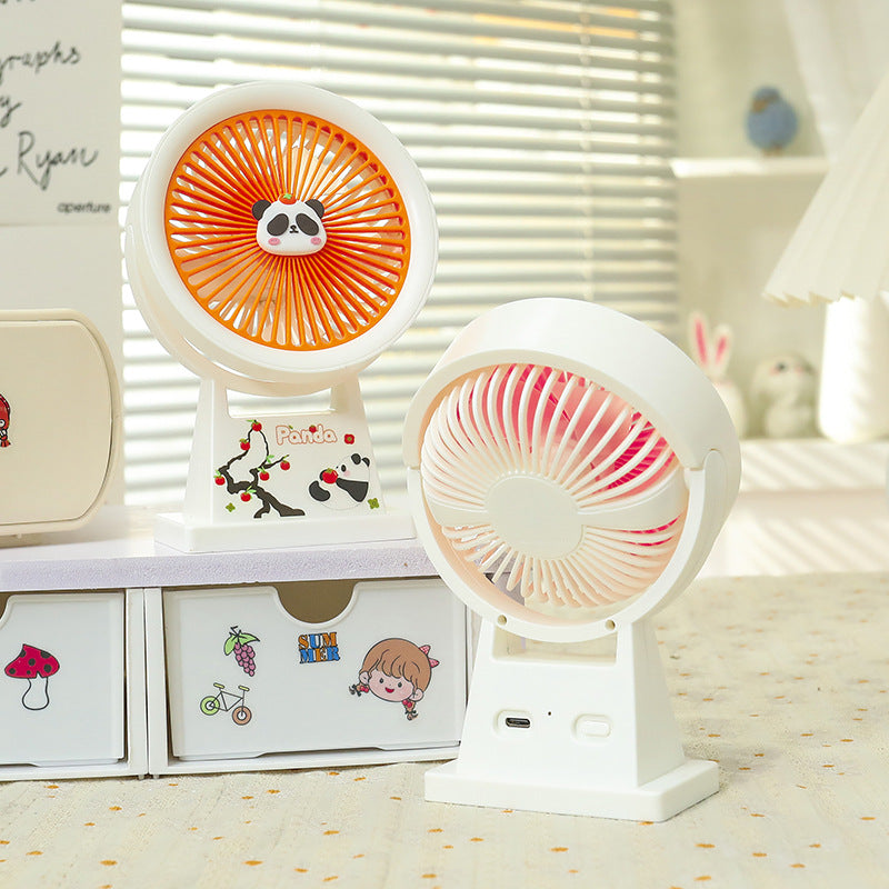 Ladies portable mini fan with panda design Kalsten