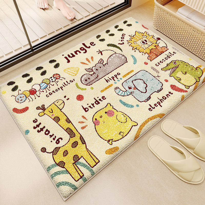 Fun Monster-Themed Bathroom Mat Kalsten