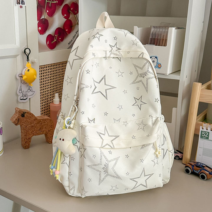 Backpack with Sparkling Stars Pattern Kalsten