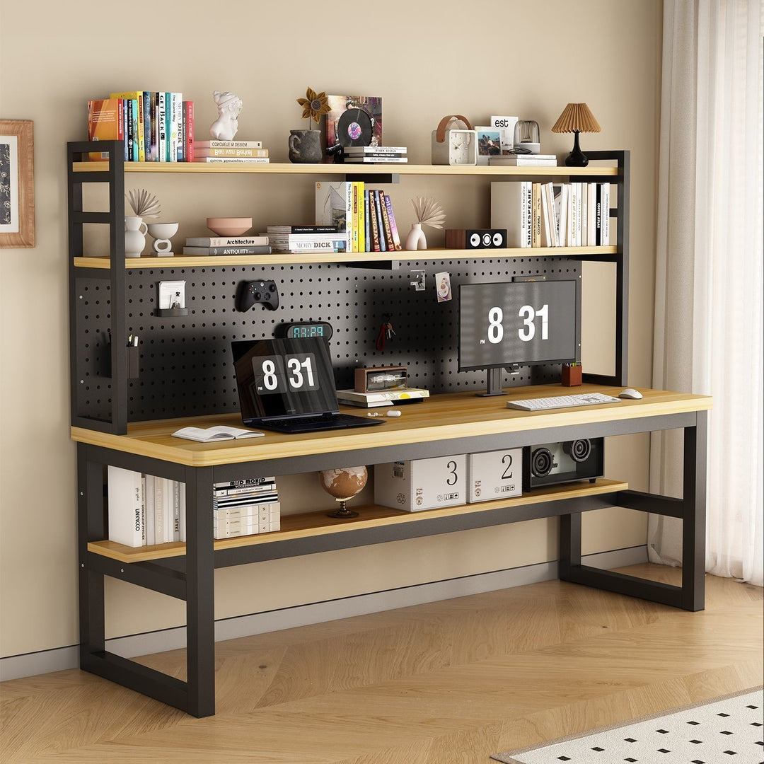 Multifunctional workspace with shelf Kalsten