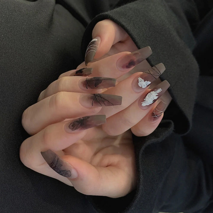 Artistic 3D Nail Design Extensions