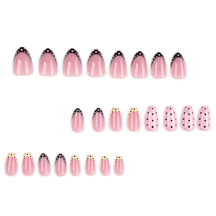 Artificial nail art in elegant design with creative accents Kalsten