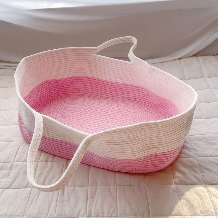 Organic Cotton Fitted Baby Changing Pad Cover with Elastic Skirt