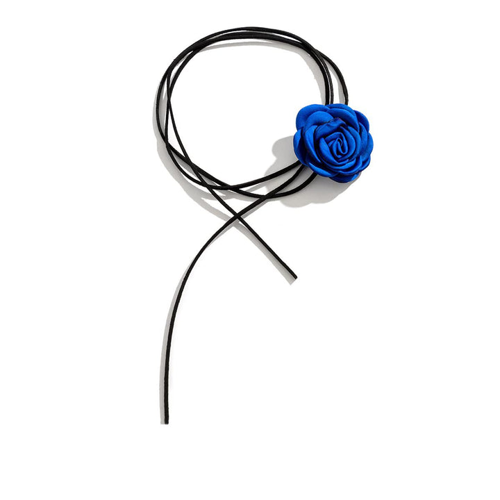 Floral Satin Cord Choker Kalsten