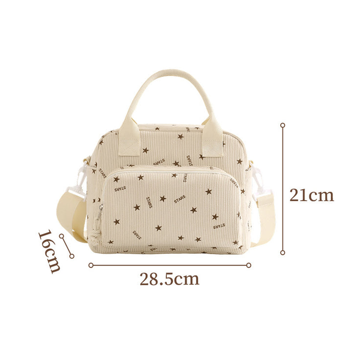 Cute Cherry Print Insulated Lunch Bag Kalsten
