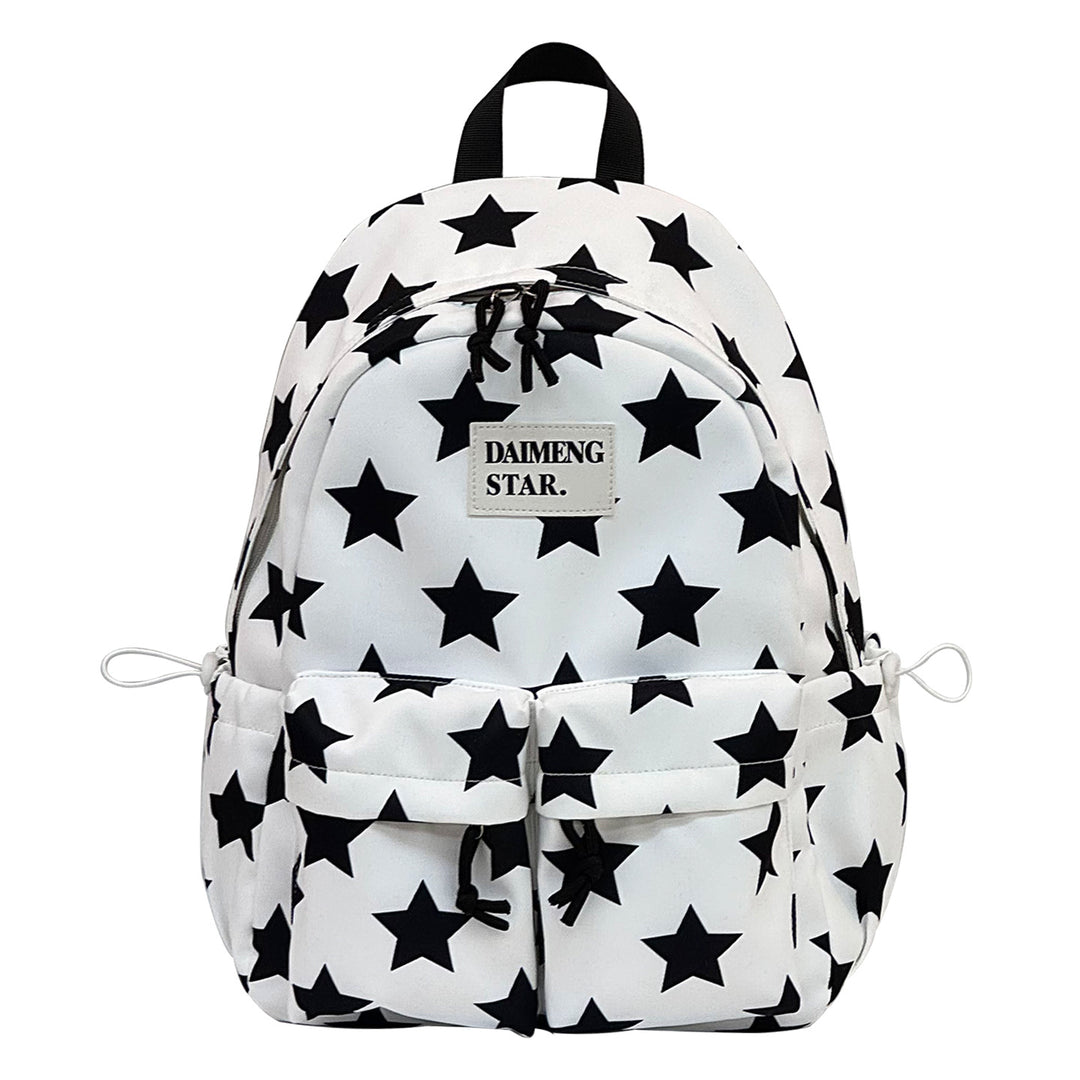 Star-Patterned Casual Backpack Kalsten