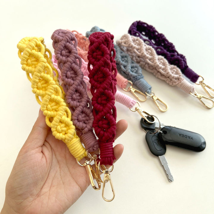 Handcrafted Macrame Keychain Kalsten