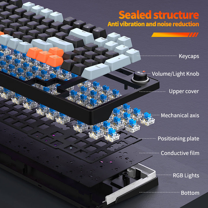 Backlit Mechanical Gaming Keyboard Kalsten