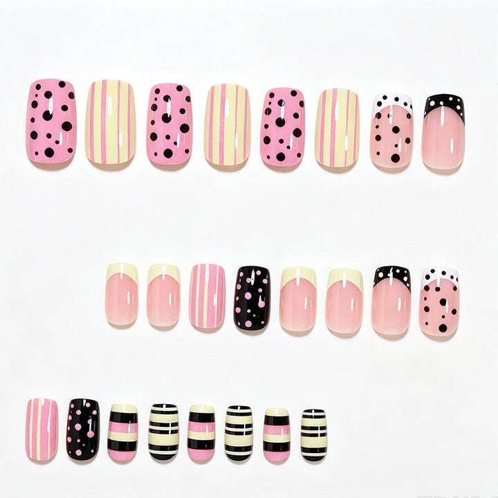 Artistic Geometric Nail Art Tips Kalsten