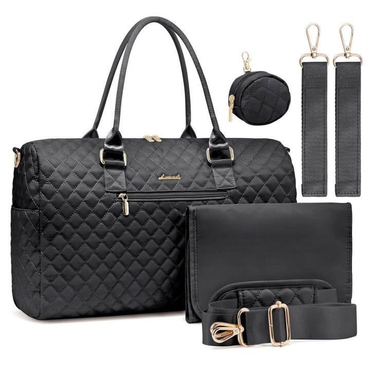 Quilted Multi-Functional Travel Duffle Bag Kalsten