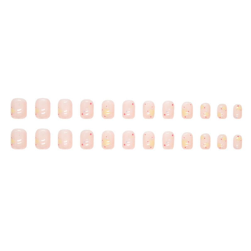 Artistic Star-Themed Press-On Nail Tips Kalsten